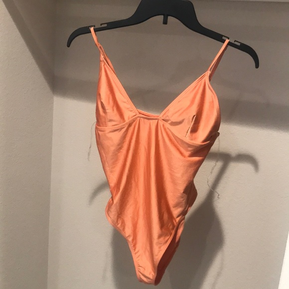 Forever 21 Tops - Orange Bodysuit